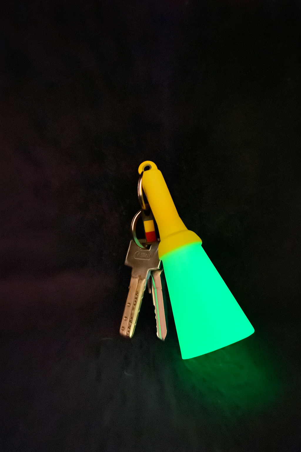 Torch03 - Large phosphorescent key ring