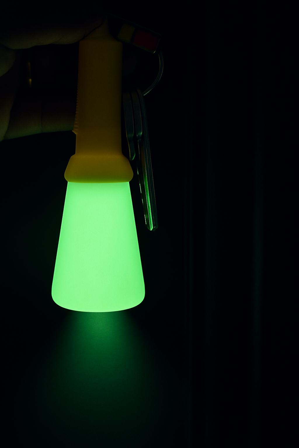 Torch03 - Large phosphorescent key ring