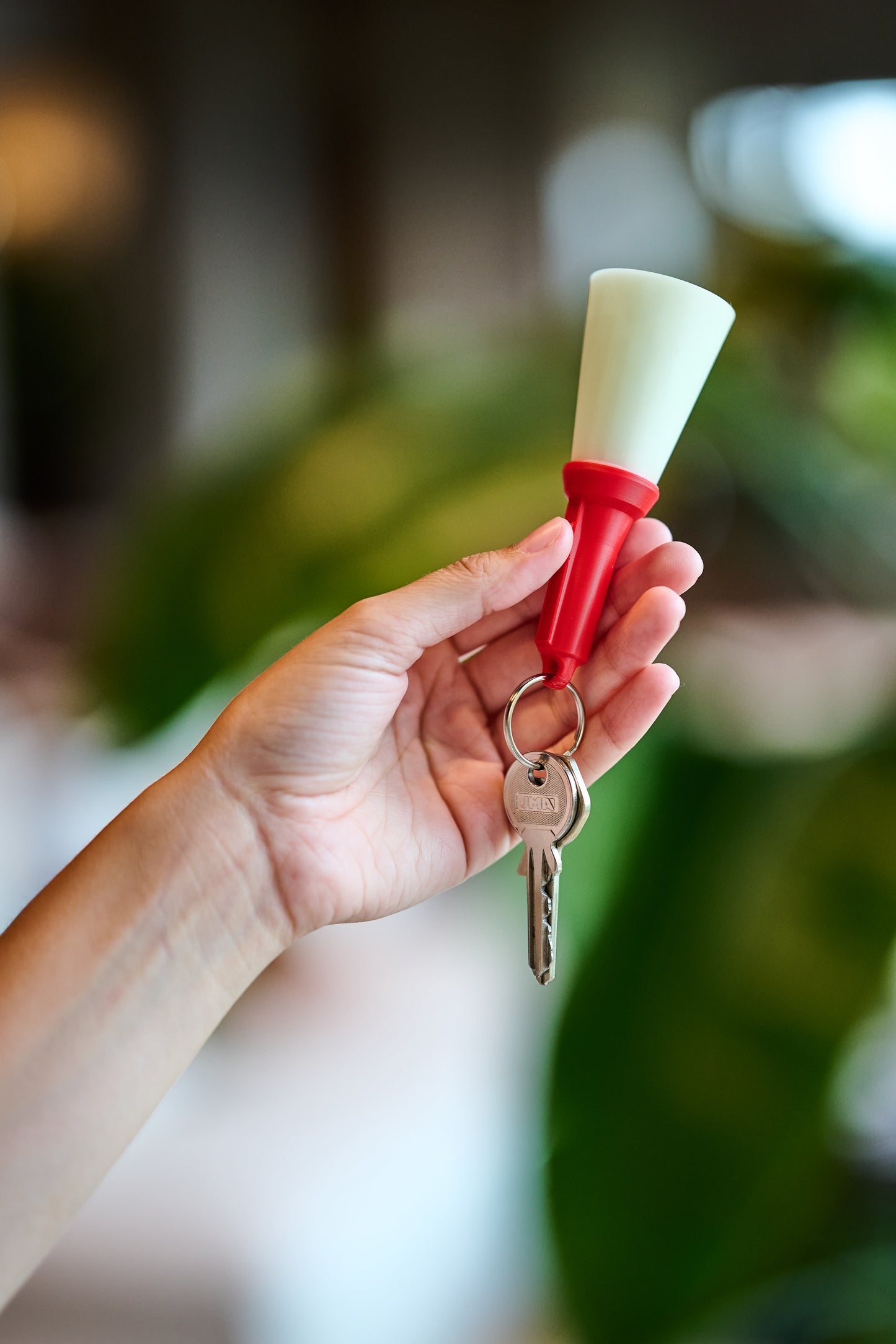 Torch03 - Large phosphorescent key ring