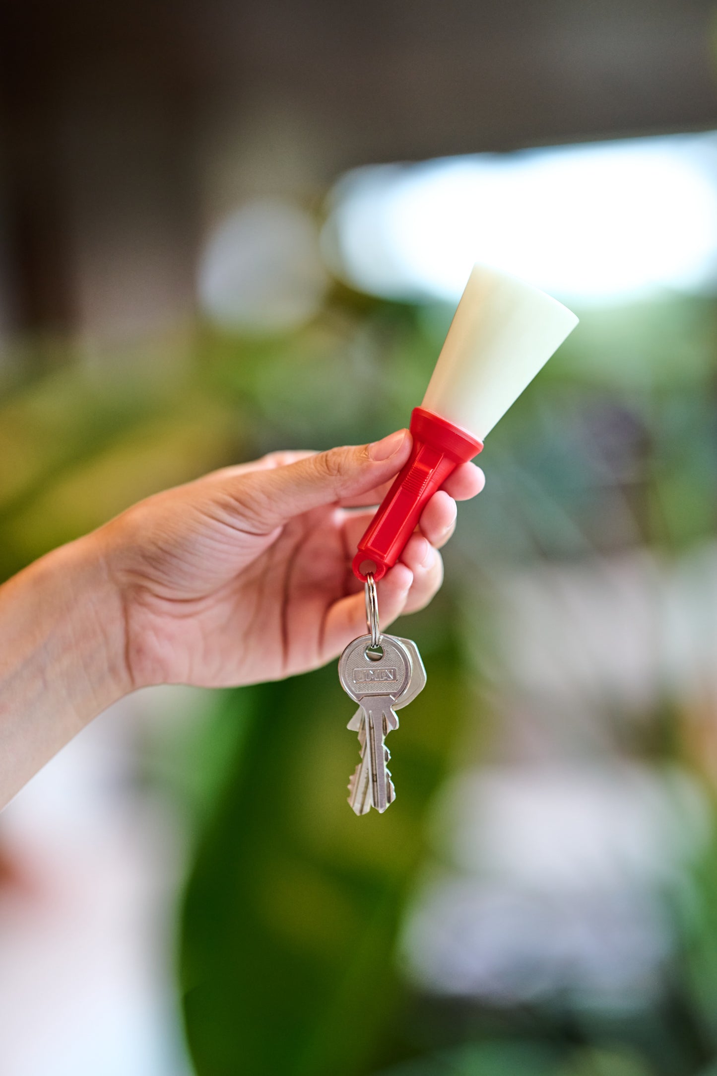 Torch03 - Large phosphorescent key ring