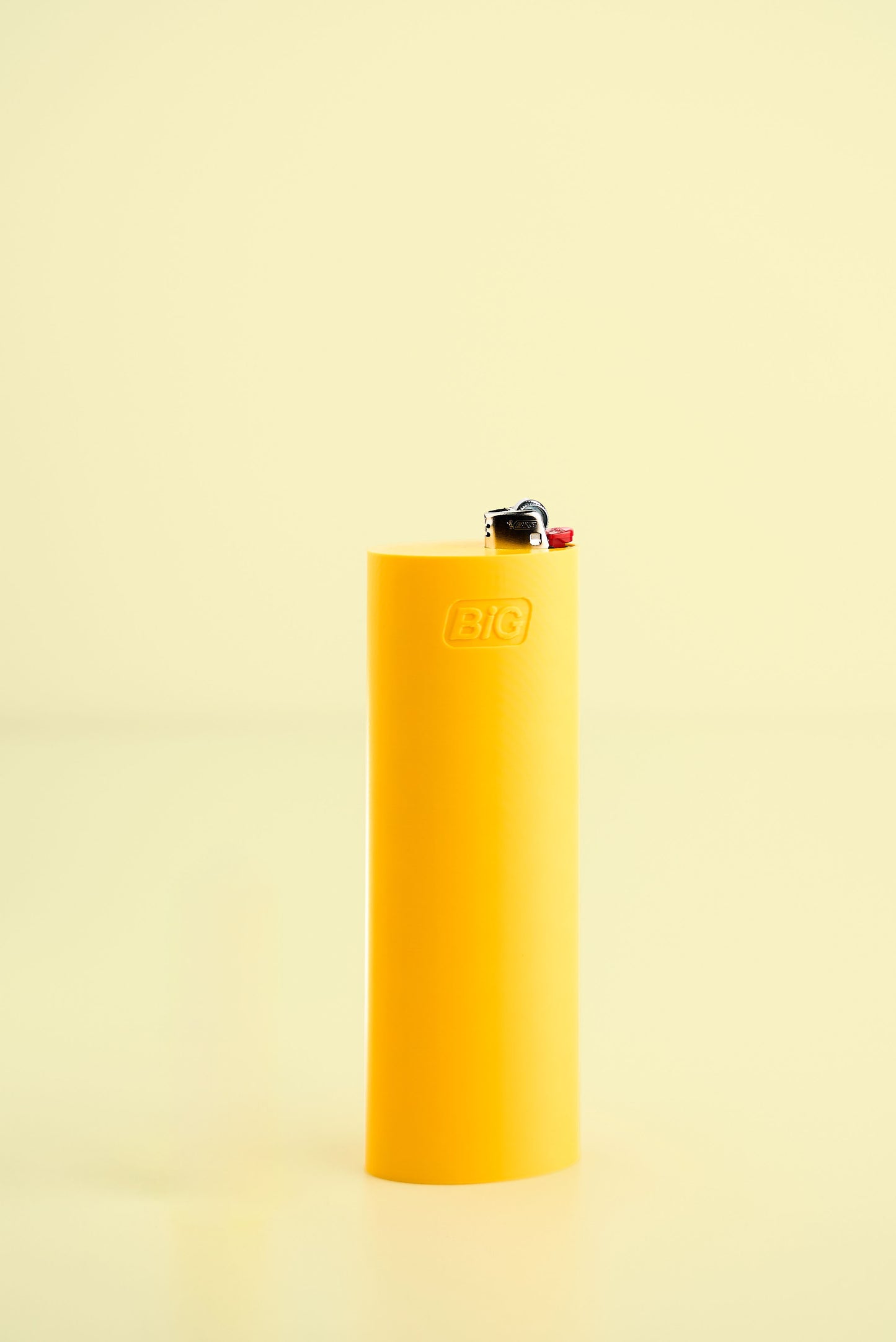 Yellow BiG lighter