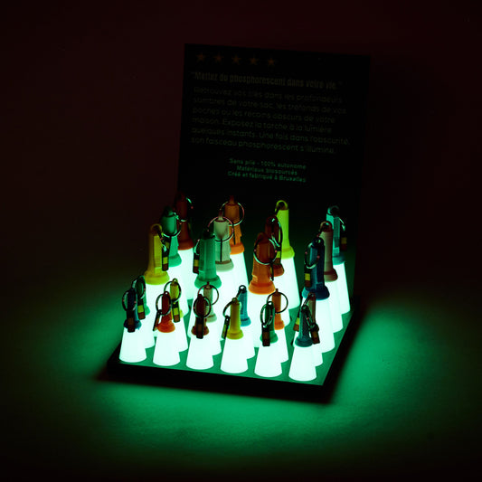 Torch03 - Large phosphorescent key ring