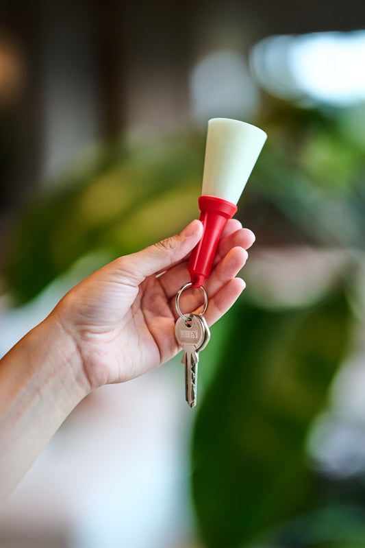 Torch03 - Large phosphorescent key ring